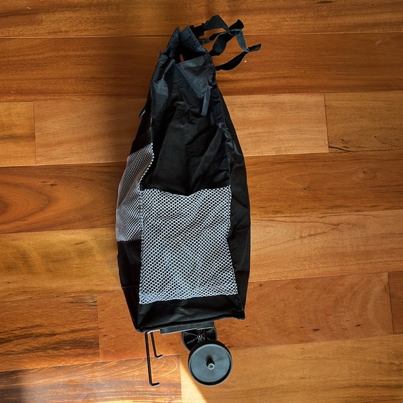 Black with Mesh Rolling Bag - Picture 3 of 11